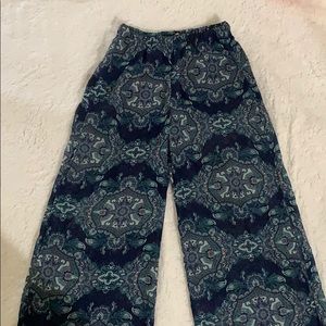 Palazzo pants SZ S NWOT